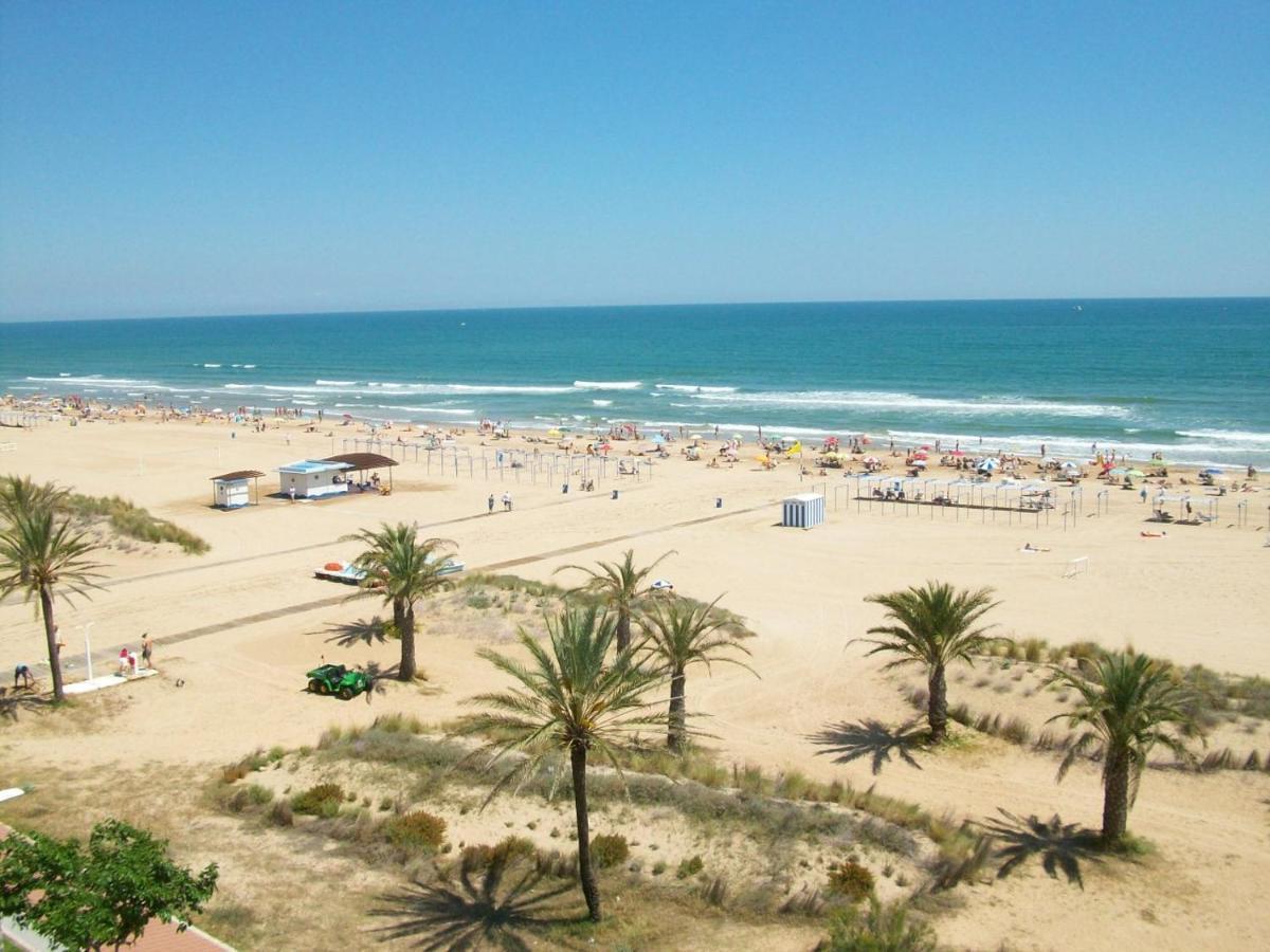 Апартаменты Almirante Vista Al Mar - Alquiler Familias Playa de Gandia Экстерьер фото